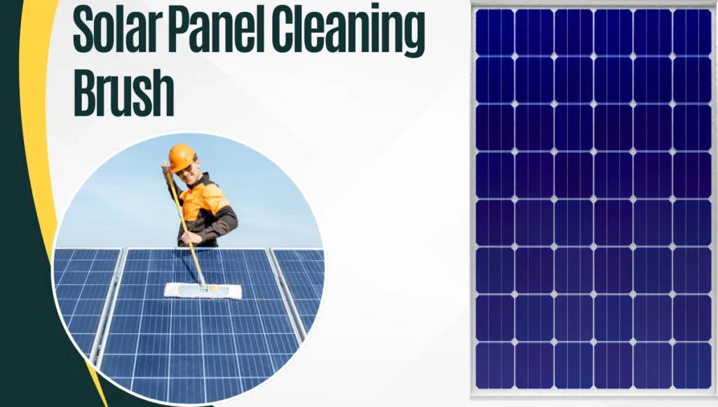 solar panel cleaning brush
