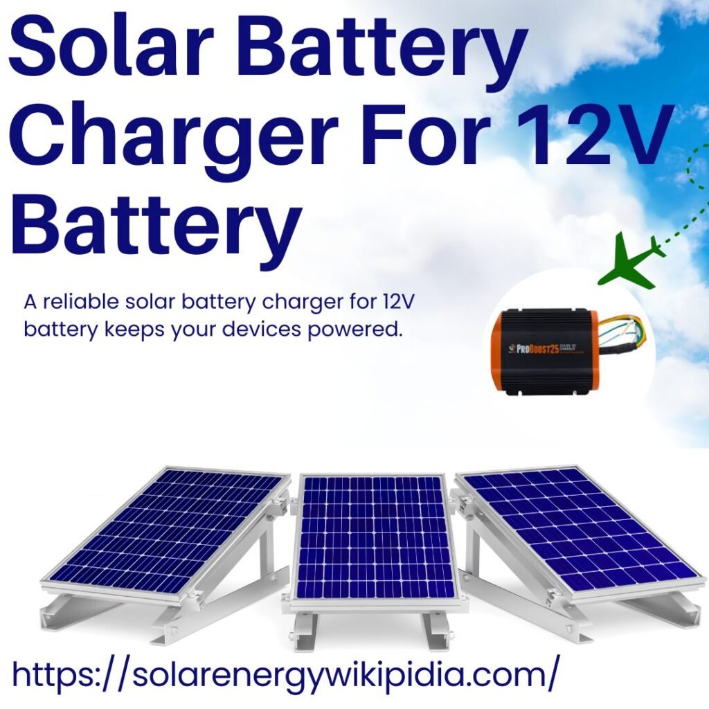 solar battery charger for 12v battery