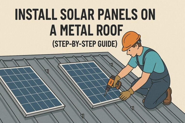 Install Solar Panels on a Metal Roof