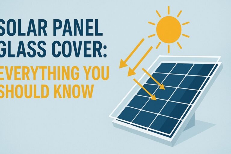 solar panel glass cover